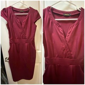 HiQueen red dress sz S